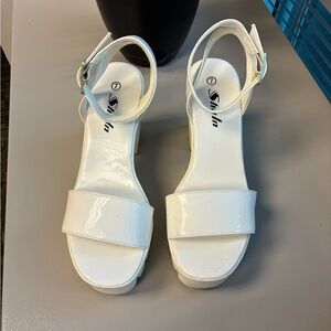 Stylish White Sandals